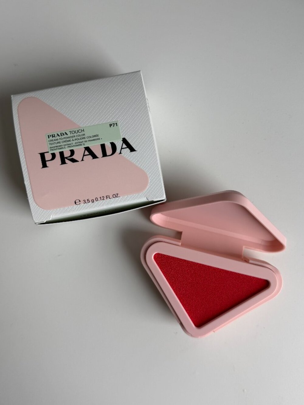 NWT Prada Touch Cream-to-Powder Blush Cherry